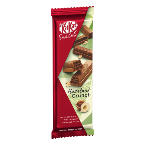 SENSES Hazelnut Crunch Tblt 120g