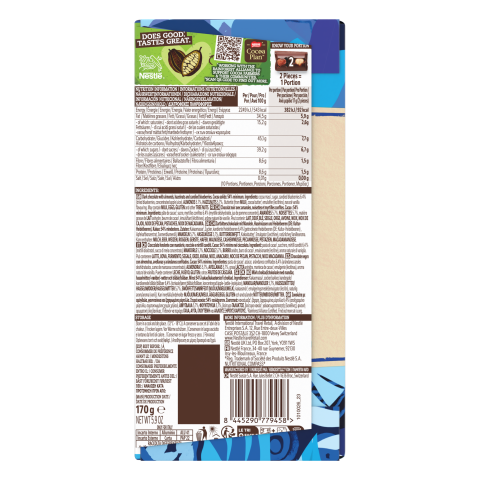 Dark Choc Blubrrs Almnds&Hzlnts170g
