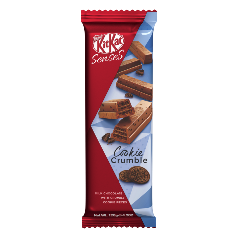 KITKAT Cookie Crumble Tablet Wrapper 120g