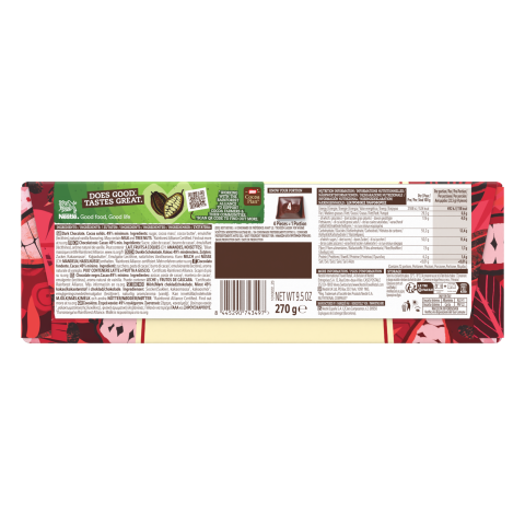 NESTLÉ NSS Dark Chocolate Tablet Wrapped 15x270g
