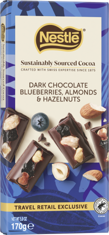 Dark Choc Blubrrs Almnds&Hzlnts170g