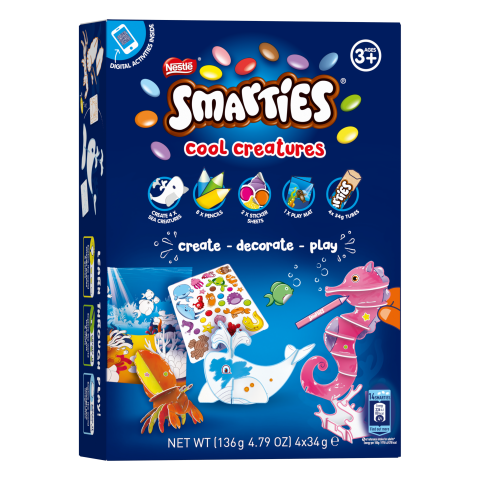 SMARTIES Cool Creature Box 20(4x34g)
