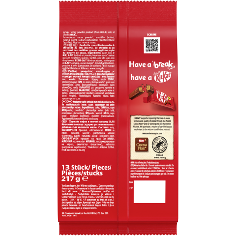 KIT KAT Mini Snack Bag Pouch 20x217g