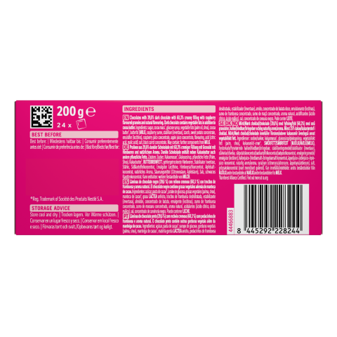 AFTER EIGHT Raspberry Carton 12x200g