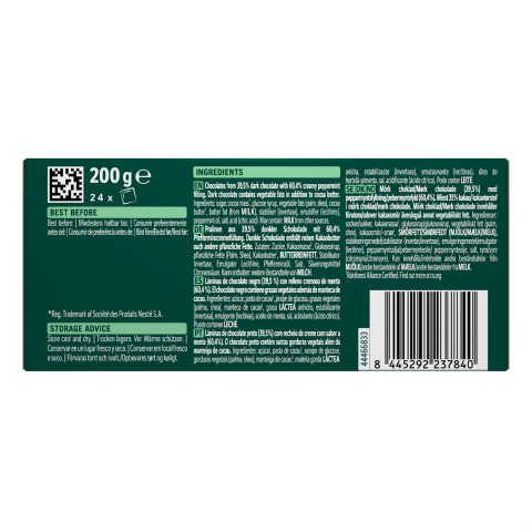 AFTER EIGHT Mint Carton 12x200g