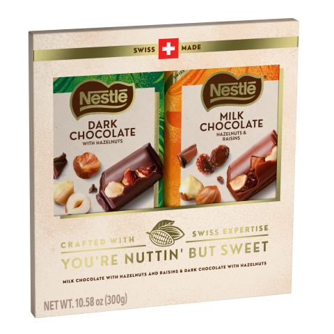 NESTLÉ NSS Milk Dark Tab MP Carton 12(2x150g)