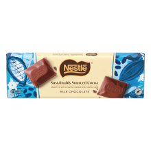 NESTLE Sustainably Sourced Cocoa Tablet Milk Chocolate Wrapped 15x270g